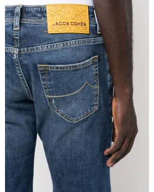 Jacob Cohën ディストレス加工ストレートジーンズ - サムネイル5