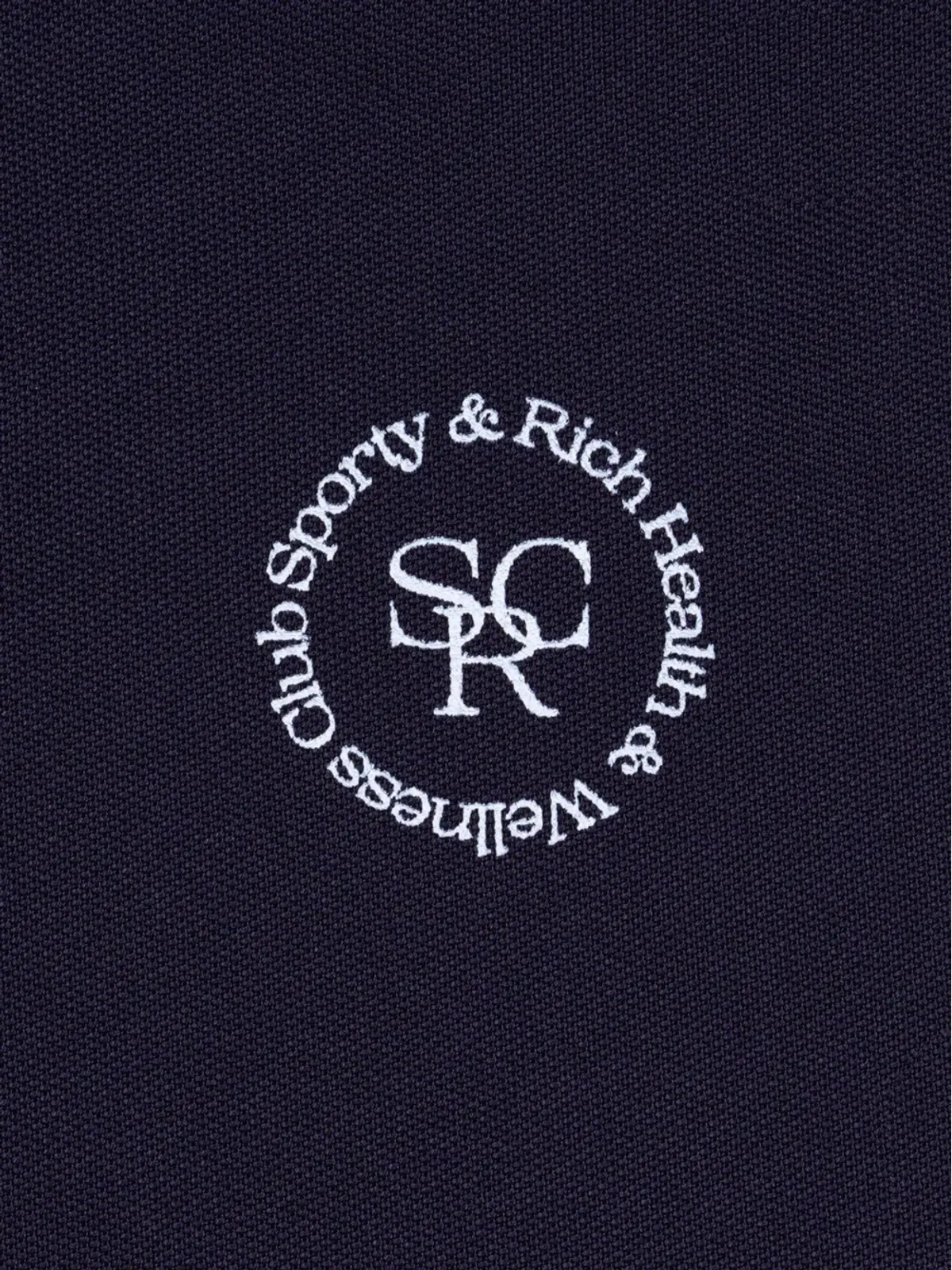 Sporty & Rich 刺繍ロゴ入りジップアップジャケット - 画像3
