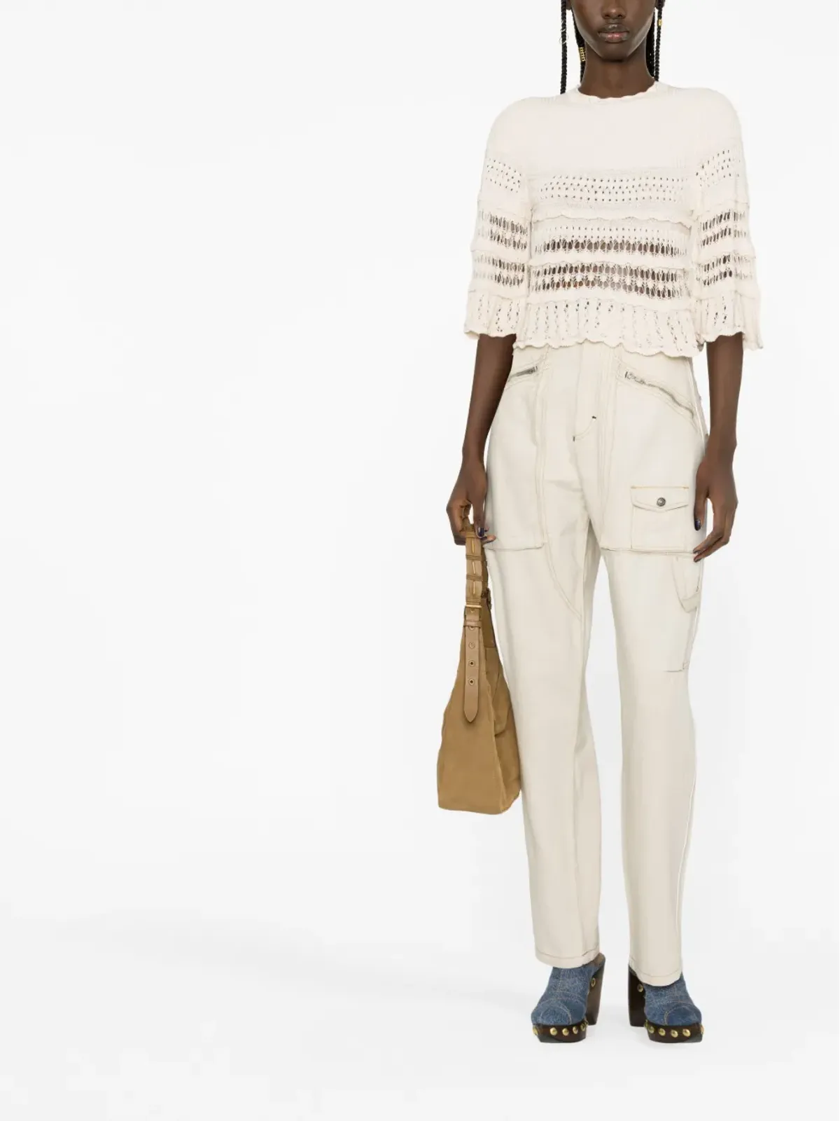 ISABEL MARANT パシアーヌ テーパードパンツ - 画像2