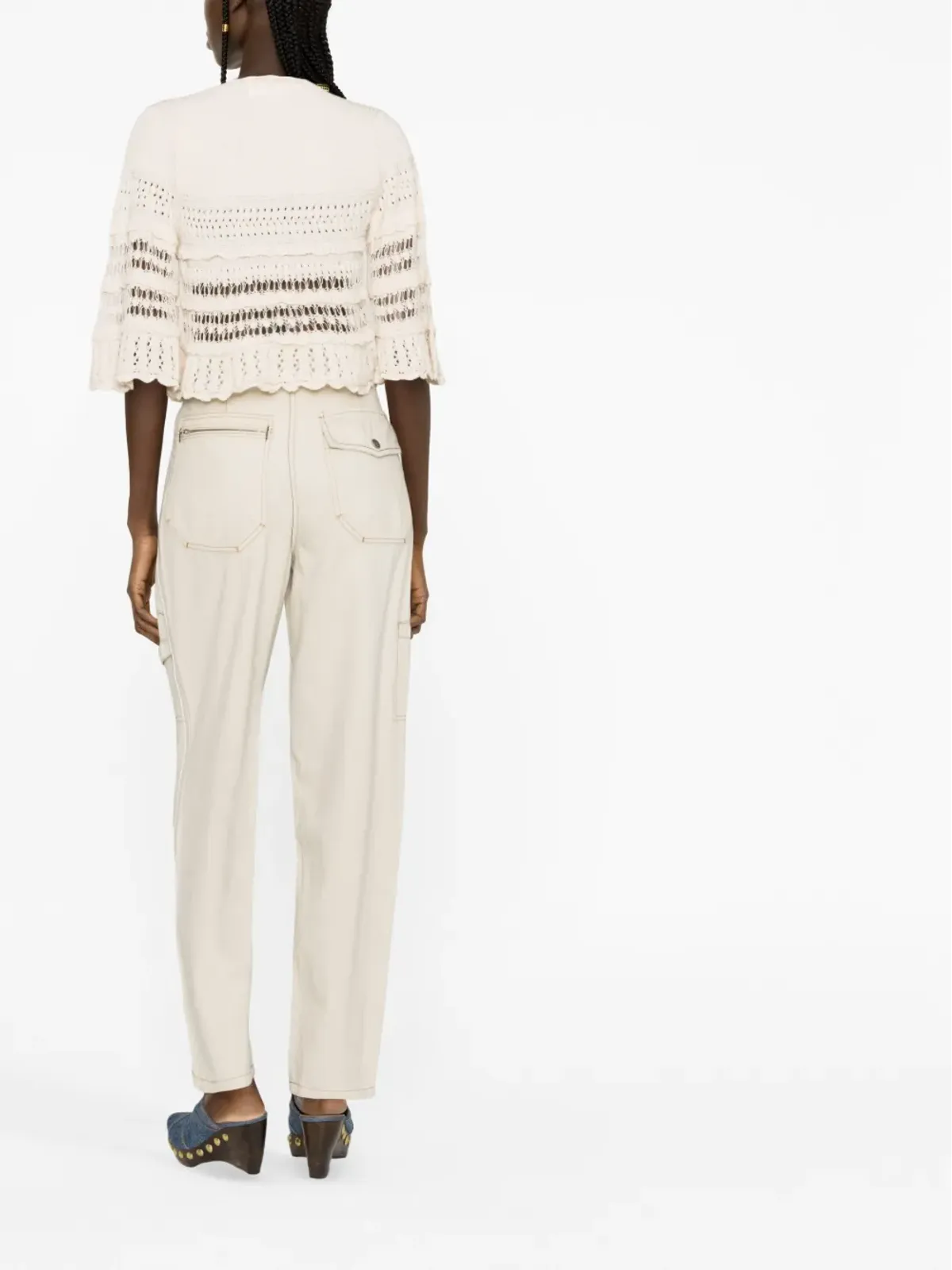 ISABEL MARANT パシアーヌ テーパードパンツ - 画像3
