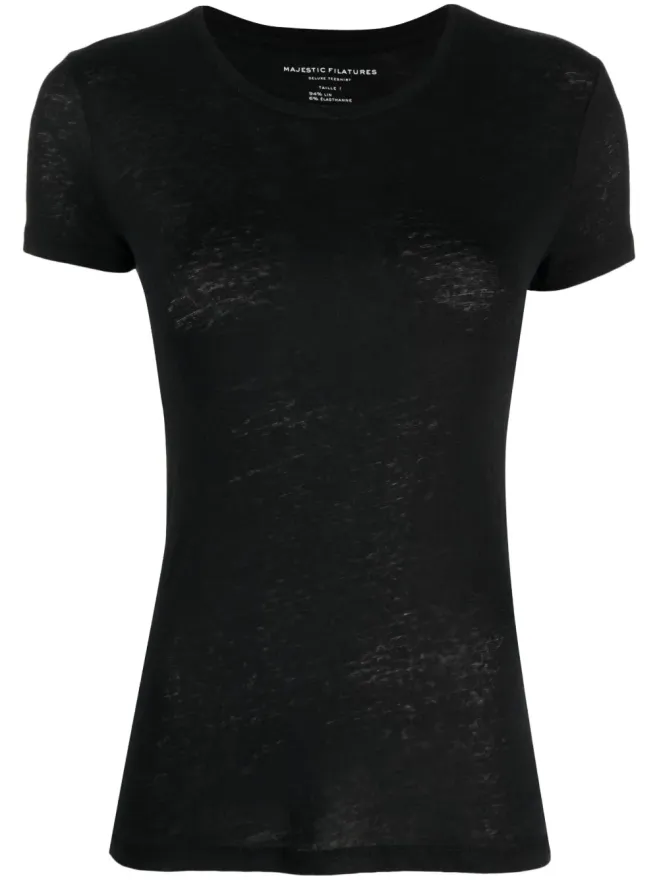 Majestic Filatures Majestic Filatures クルーネック半袖Tシャツの商品画像