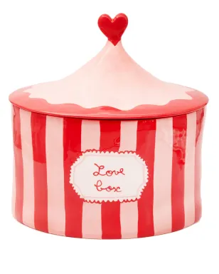 LAETITIA ROUGET Love Box ハンドペイント セラミック収納ジャー - サムネイル1