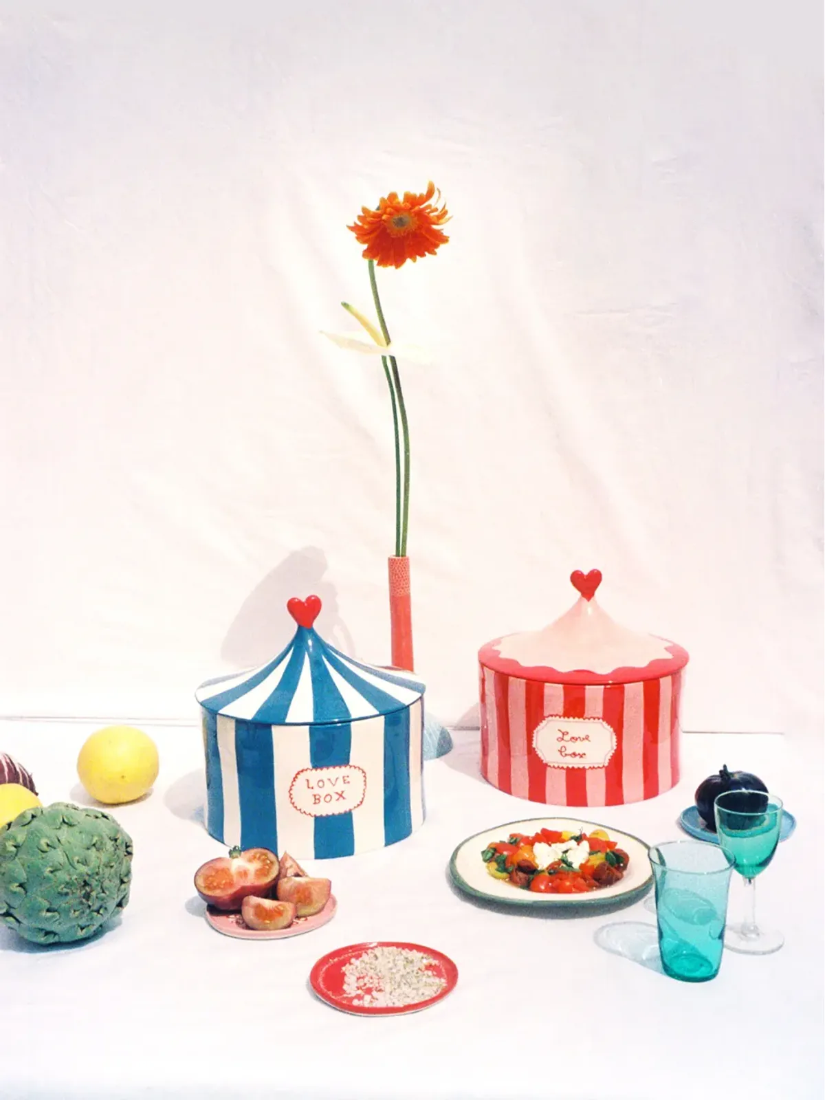 LAETITIA ROUGET Love Box ハンドペイント セラミック収納ジャー - 画像5