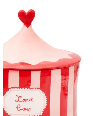 LAETITIA ROUGET Love Box ハンドペイント セラミック収納ジャー - サムネイル2