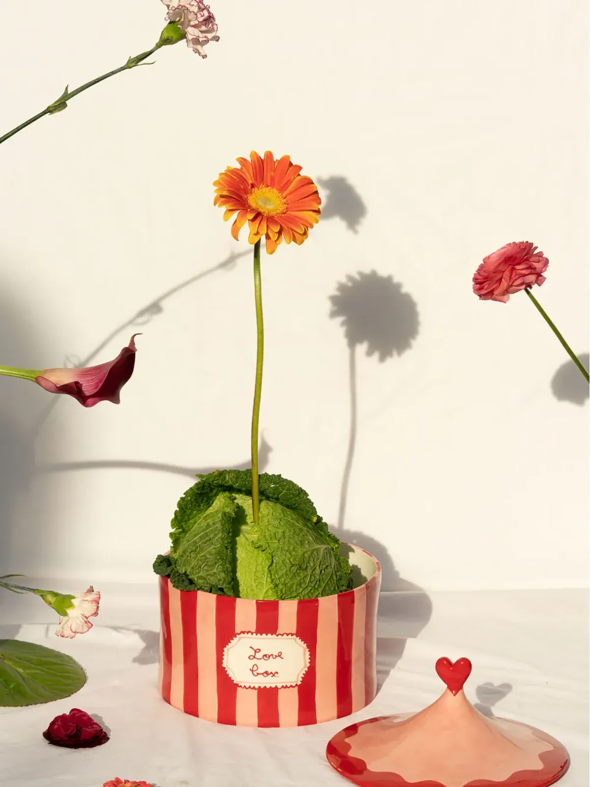 LAETITIA ROUGET Love Box ハンドペイント セラミック収納ジャー - 画像4
