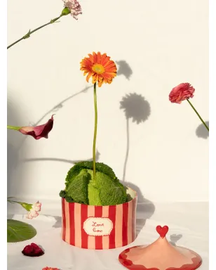 LAETITIA ROUGET Love Box ハンドペイント セラミック収納ジャー - サムネイル4