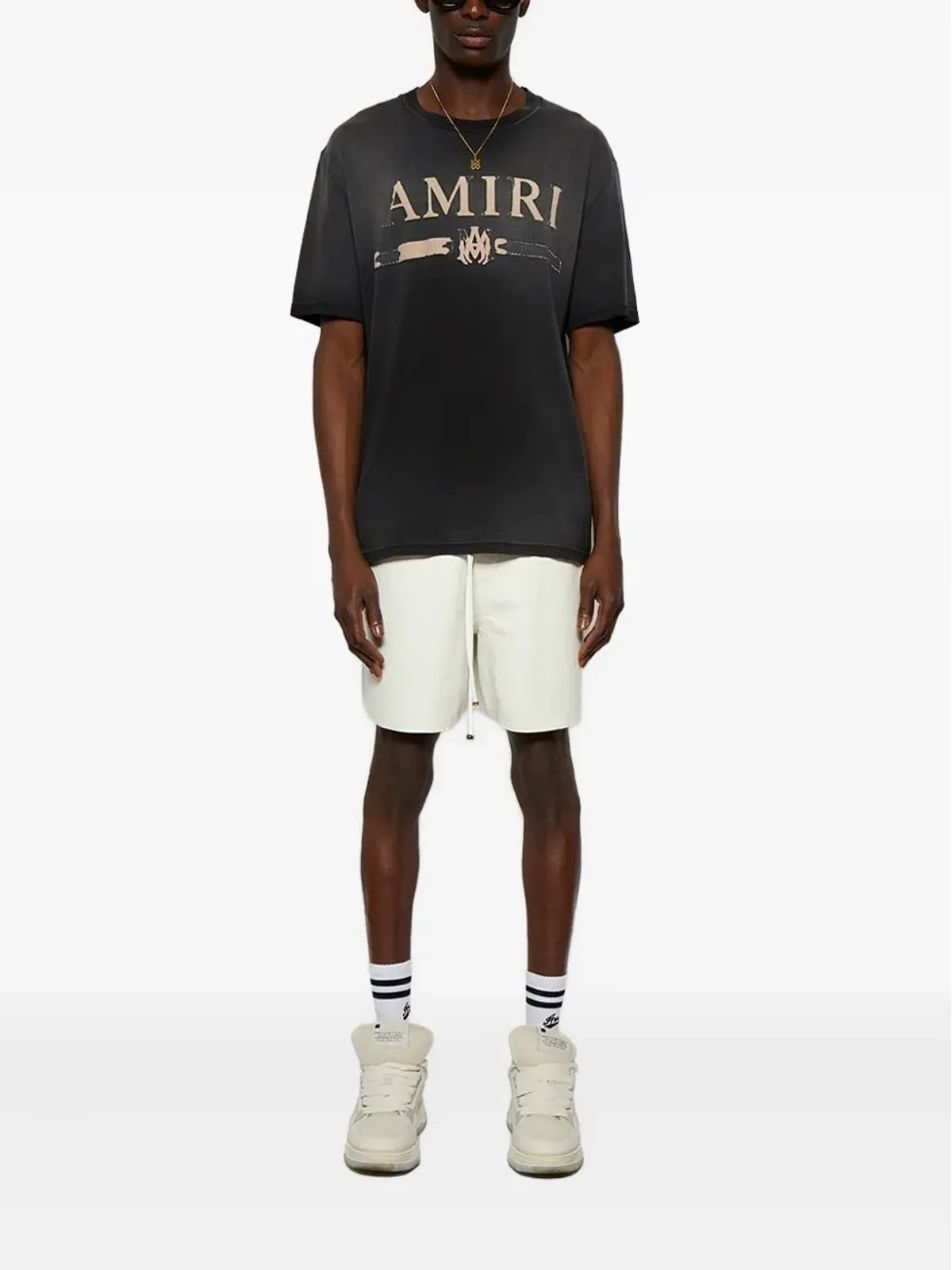 AMIRI レザーショーツ - 画像2