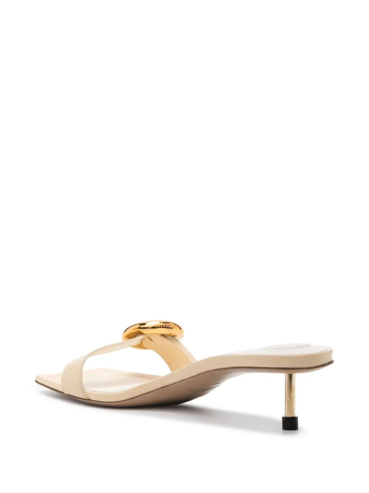 Jacquemus Les Sandales Regalo Basse sandals - Yellow - 画像3