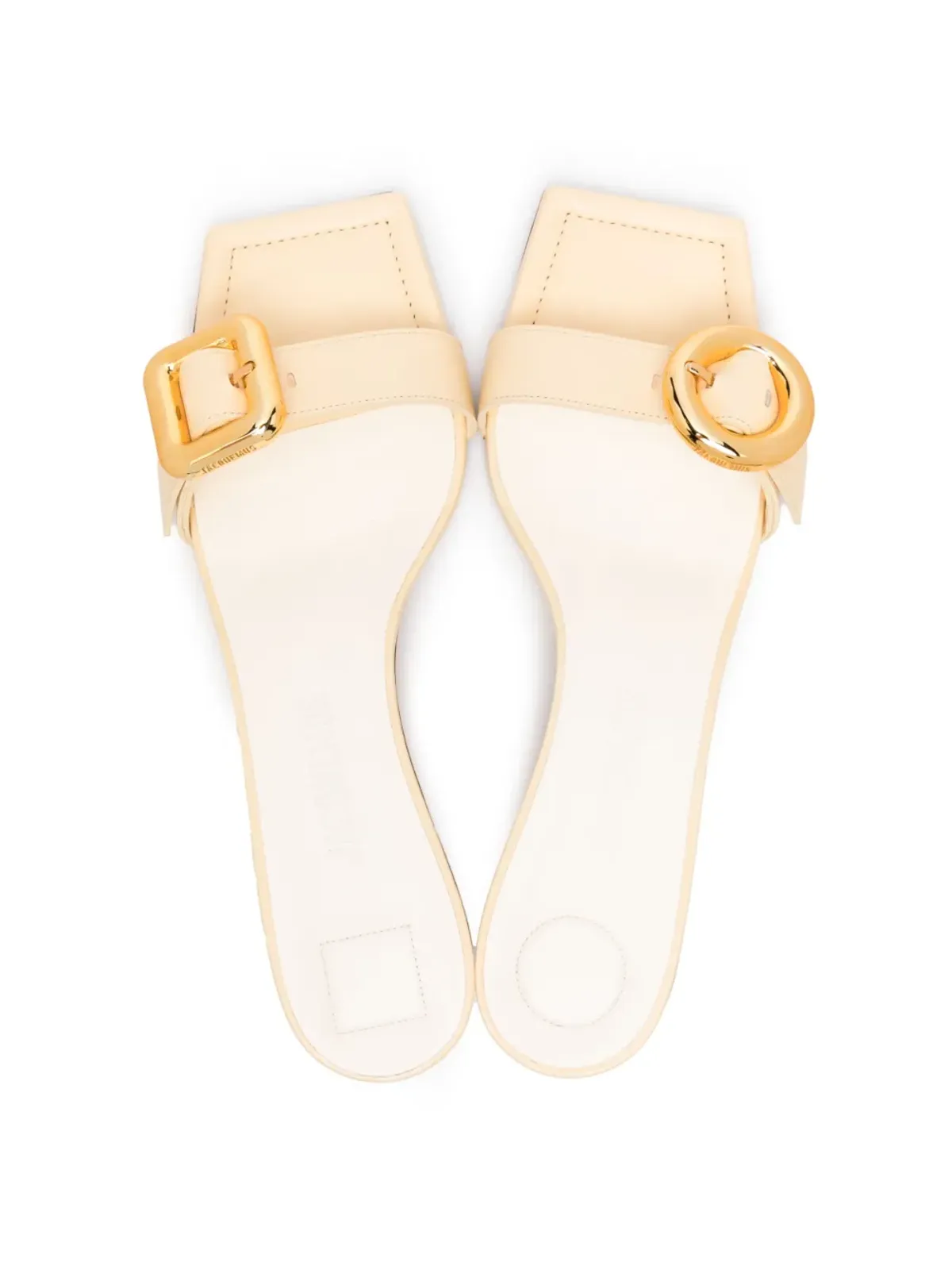 Jacquemus Les Sandales Regalo Basse sandals - Yellow - 画像4