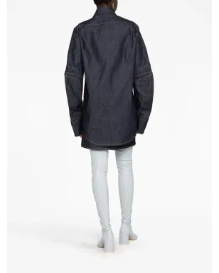 Coperni Motoオーバーサイズデニムシャツ - サムネイル4