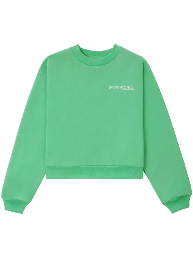 Sporty & Rich Sporty & Rich ケリー ロゴプリント ニットセーターの商品画像