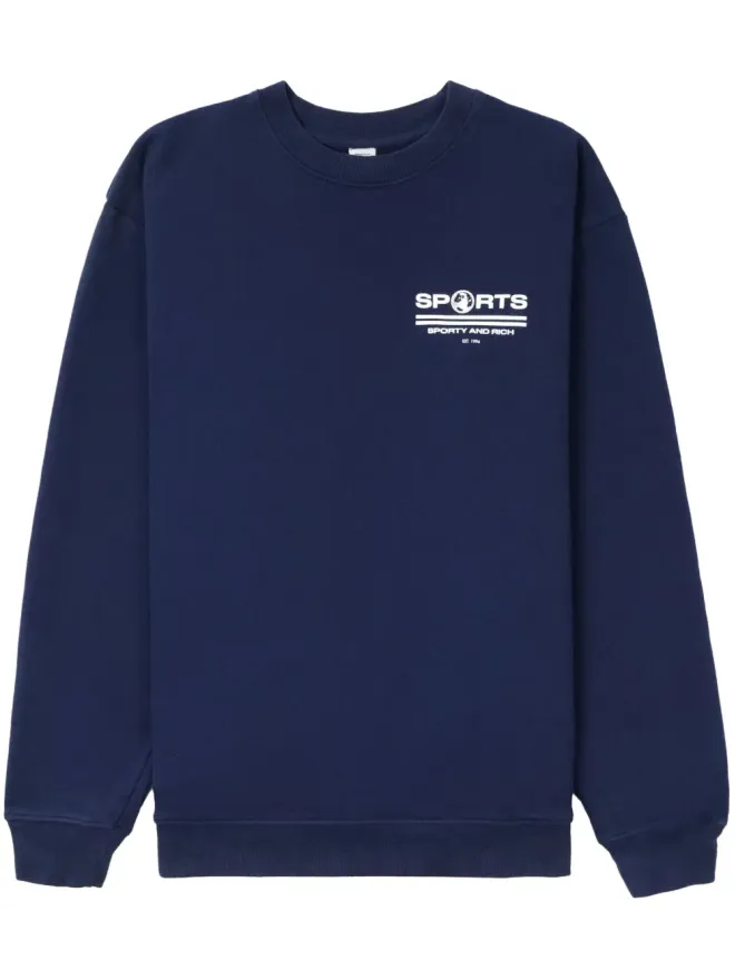 Sporty & Rich Sporty & Rich スポーツロゴプリント スウェットシャツの商品画像