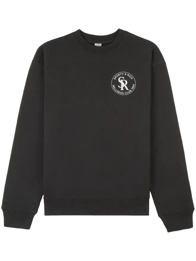 Sporty & Rich Sporty & Rich S&R ロゴプリント スウェットシャツの商品画像