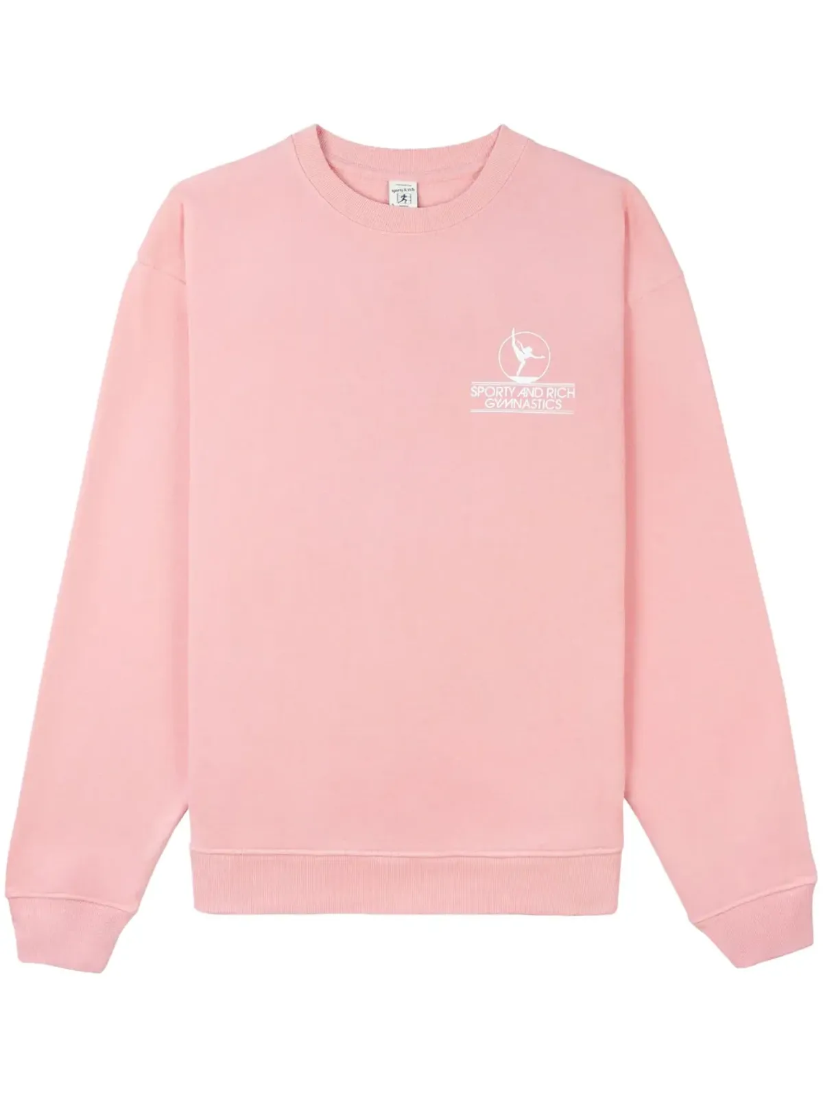 Sporty & Rich ジムナスティクス ロゴプリント スウェットシャツ - 画像1