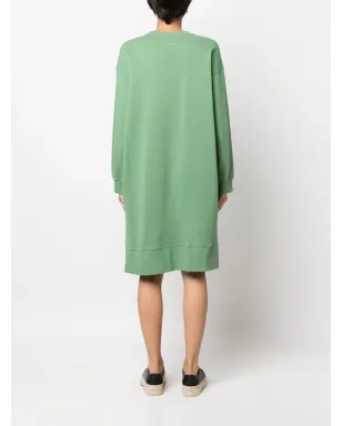 MM6 Maison Margiela グラフィックプリント スウェットシャツワンピース - サムネイル4