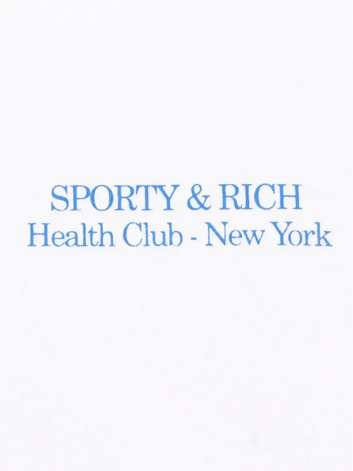 Sporty & Rich Drink Water コットン スウェットシャツ - 画像3
