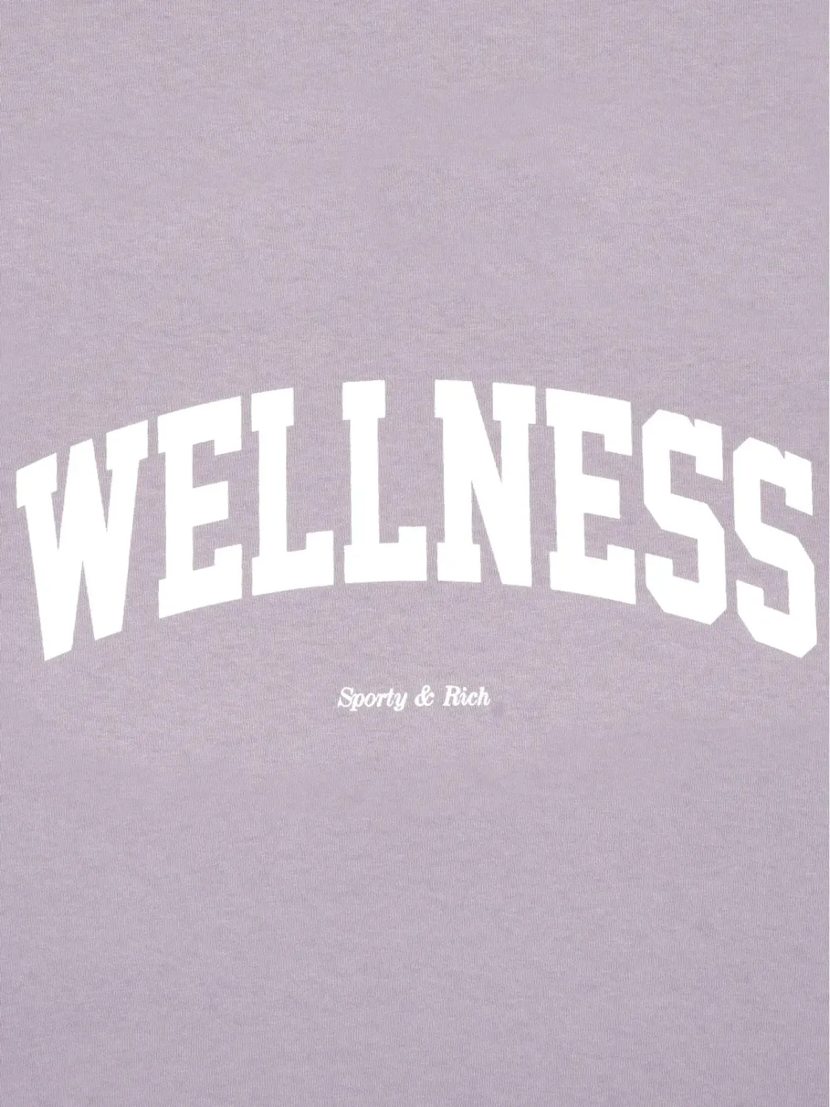 Sporty & Rich ウェルネス コットン スウェットシャツ - Purple - 画像3