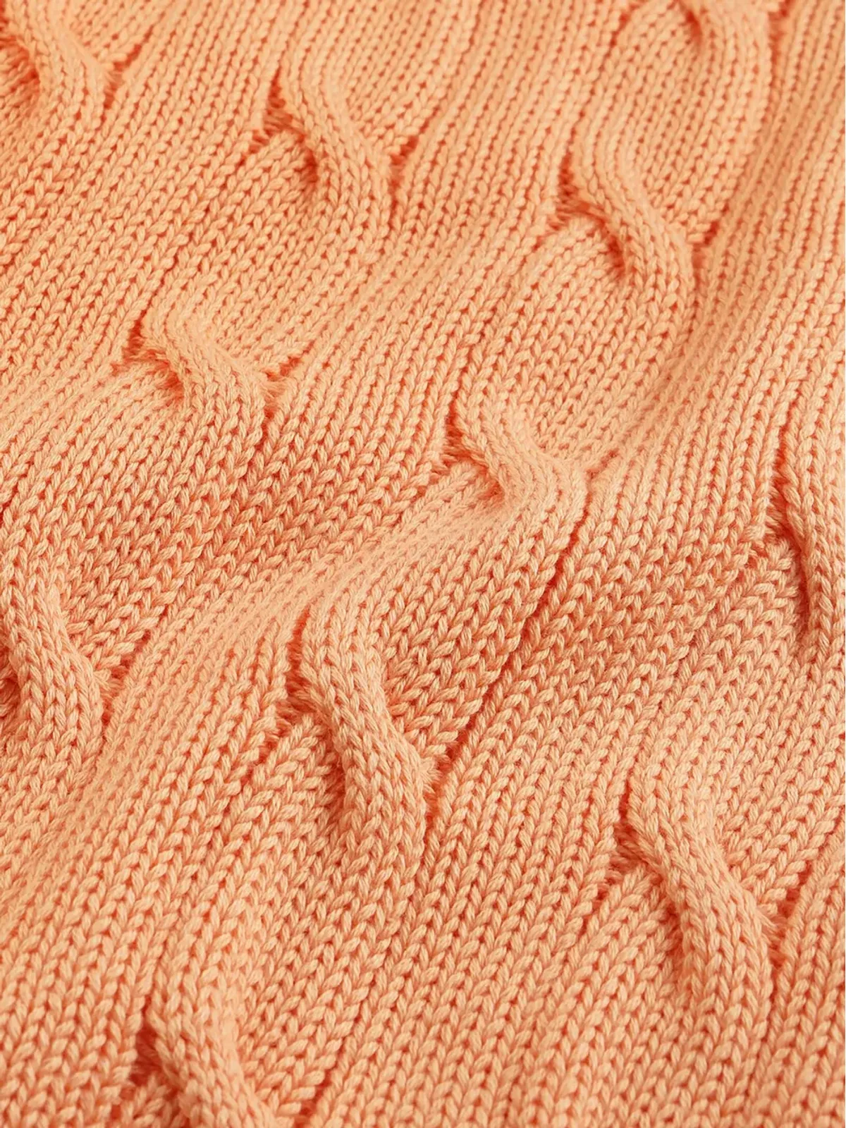 Sporty & Rich ロゴ刺繍 ケーブルニット ジャンパー - 画像4