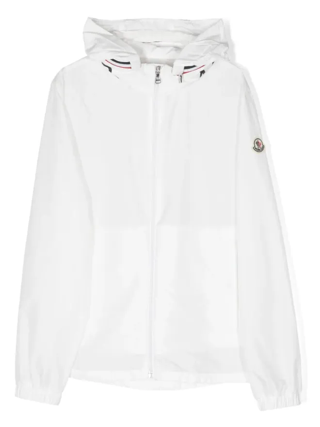 Moncler Enfant Moncler Enfant Aidrian ロゴパッチ ジップアップジャケットの商品画像
