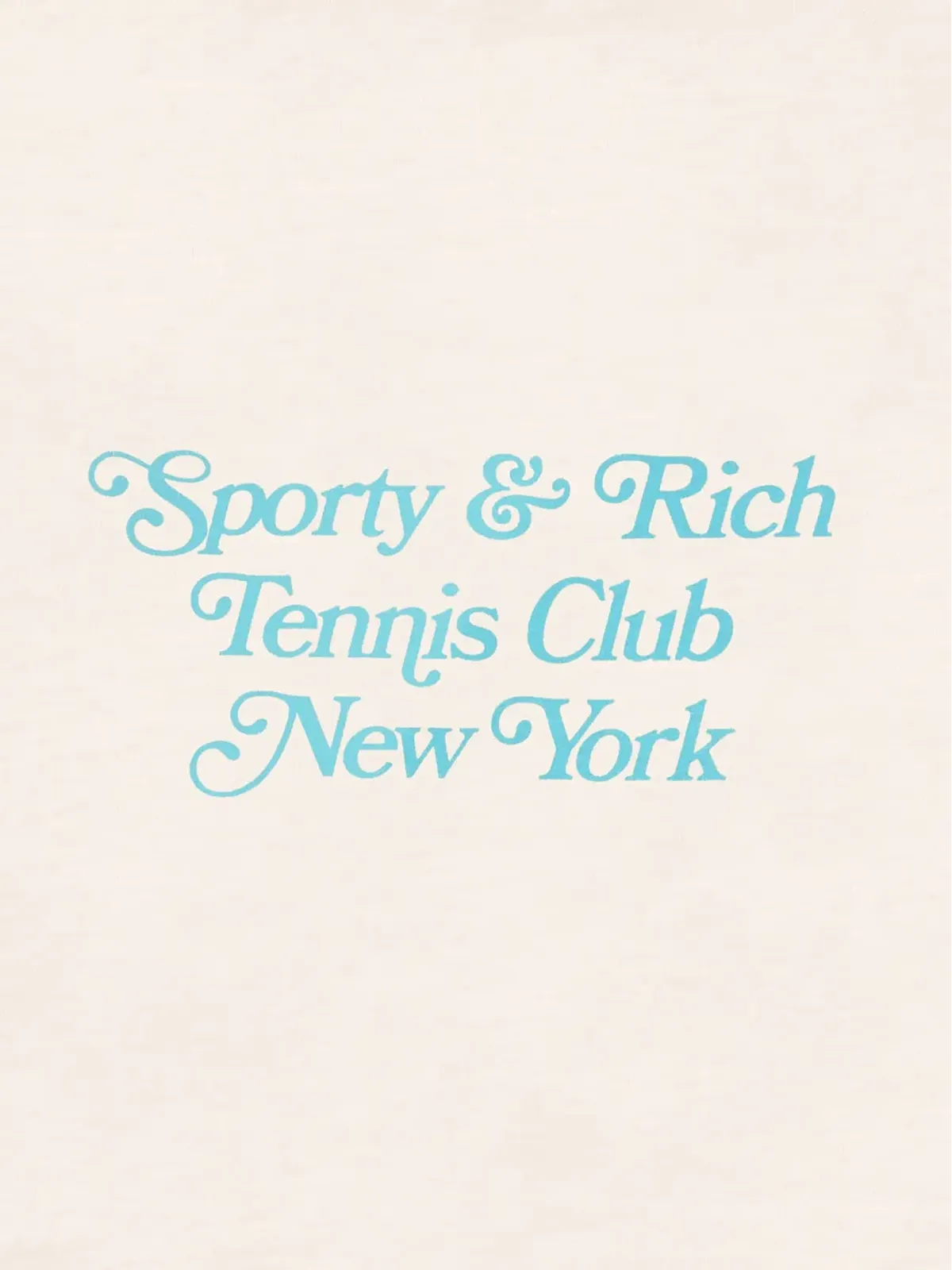 Sporty & Rich テニスクラブ ロゴプリント フーディ - 画像3