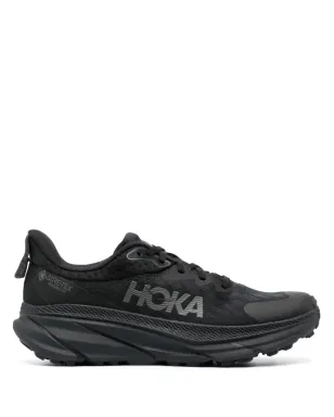 HOKA ロゴプリントスニーカー - ブラック - サムネイル1