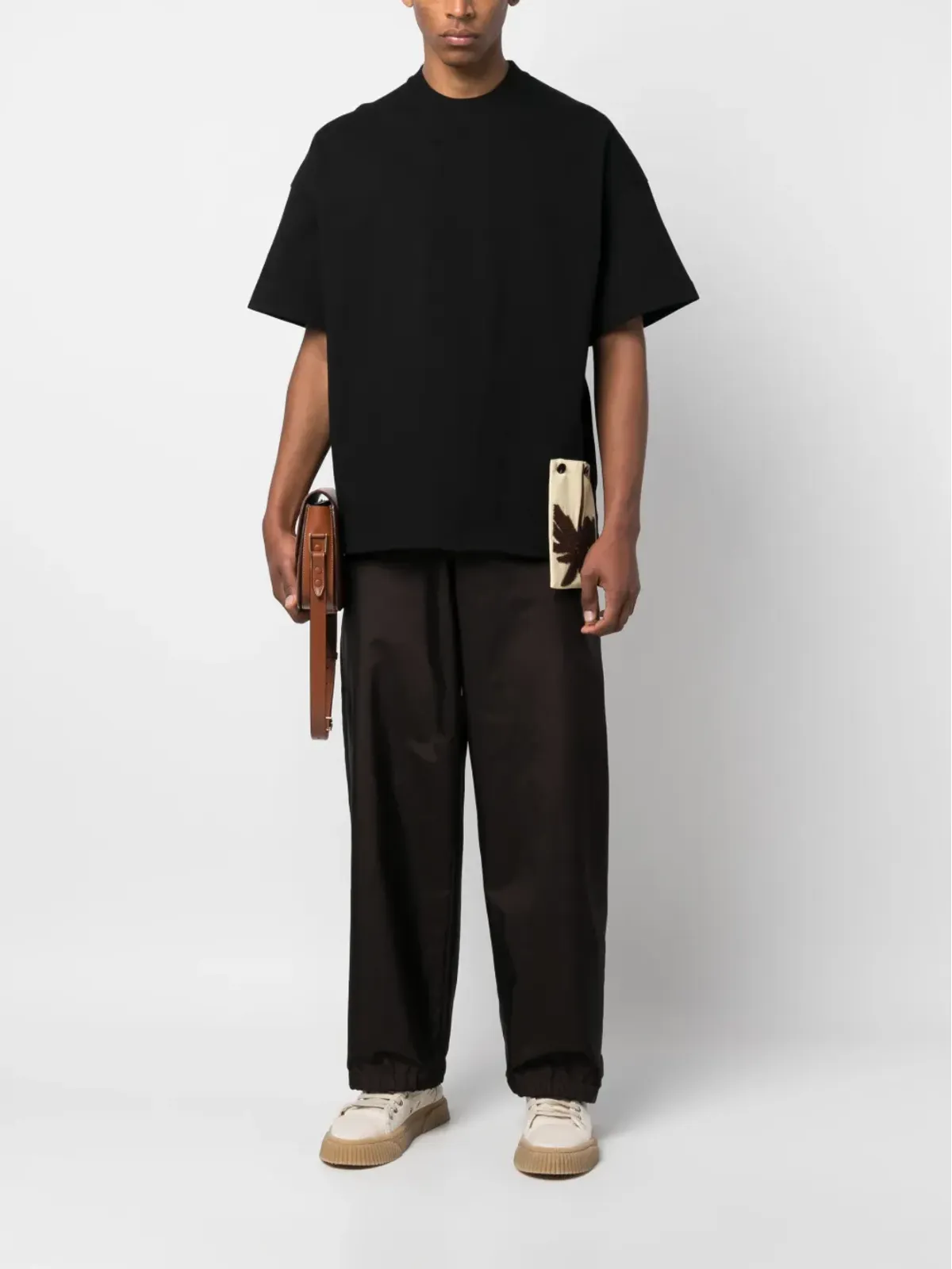 Jil Sander パッチディテール コットン Tシャツ - 画像2