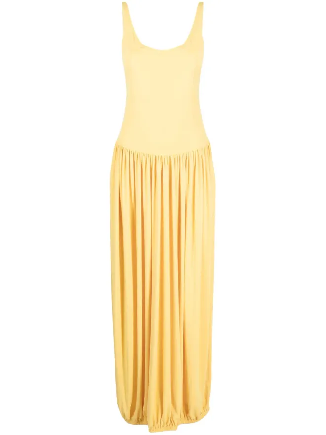 Lanvin Lanvin Uネック ノースリーブ ドレス（イエロー）の商品画像