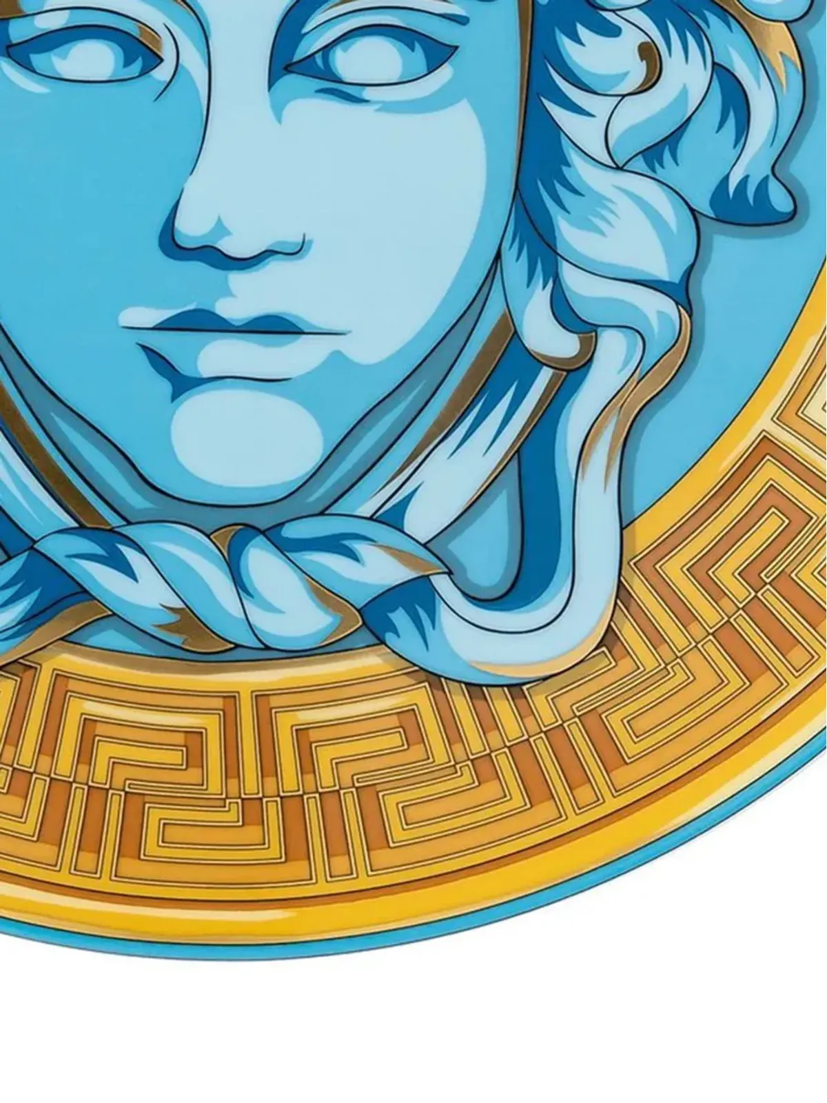 Versace メデューサ アンプリファイド プレート ブルー - 画像2