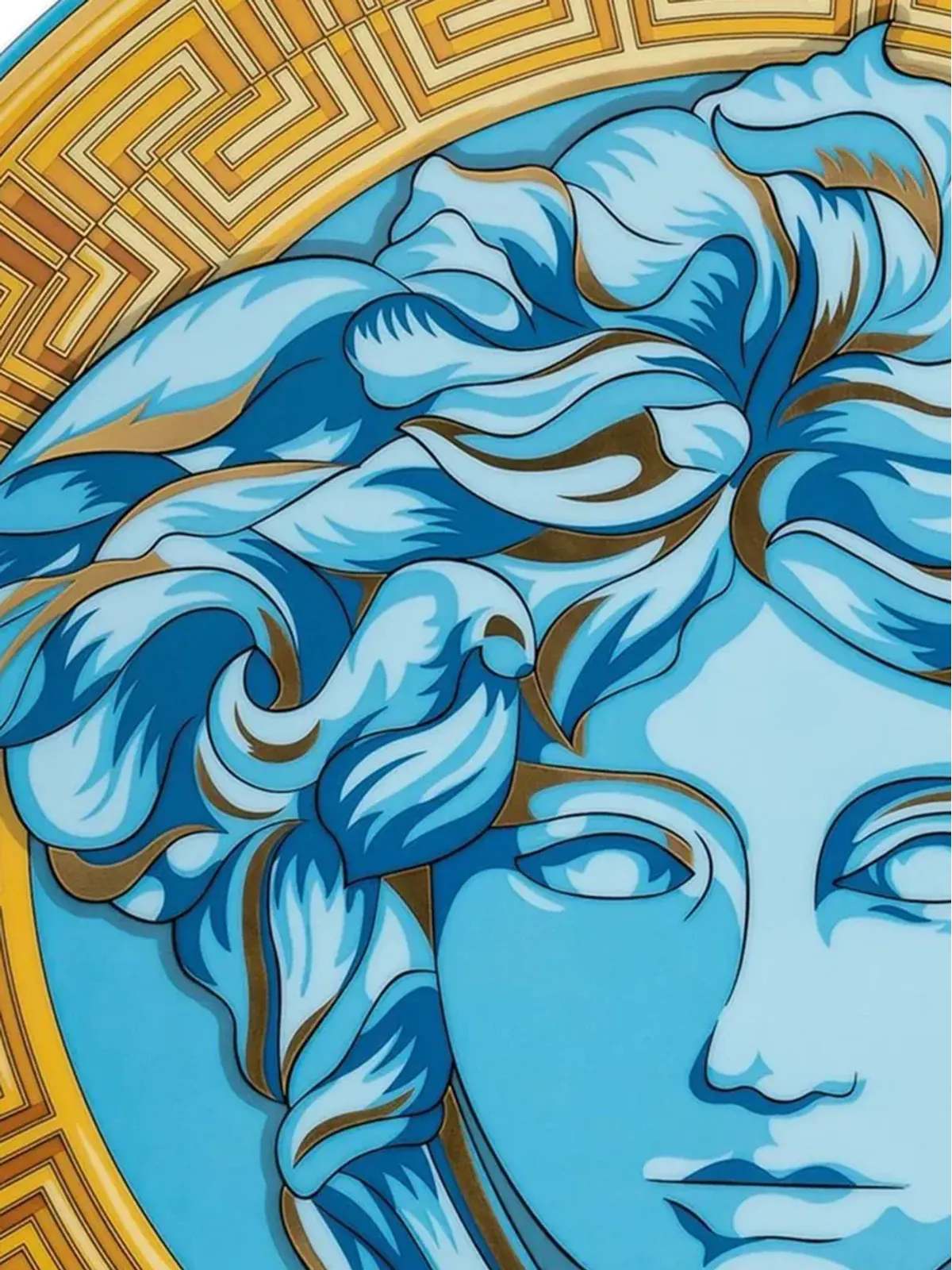 Versace メデューサ アンプリファイド プレート ブルー - 画像3
