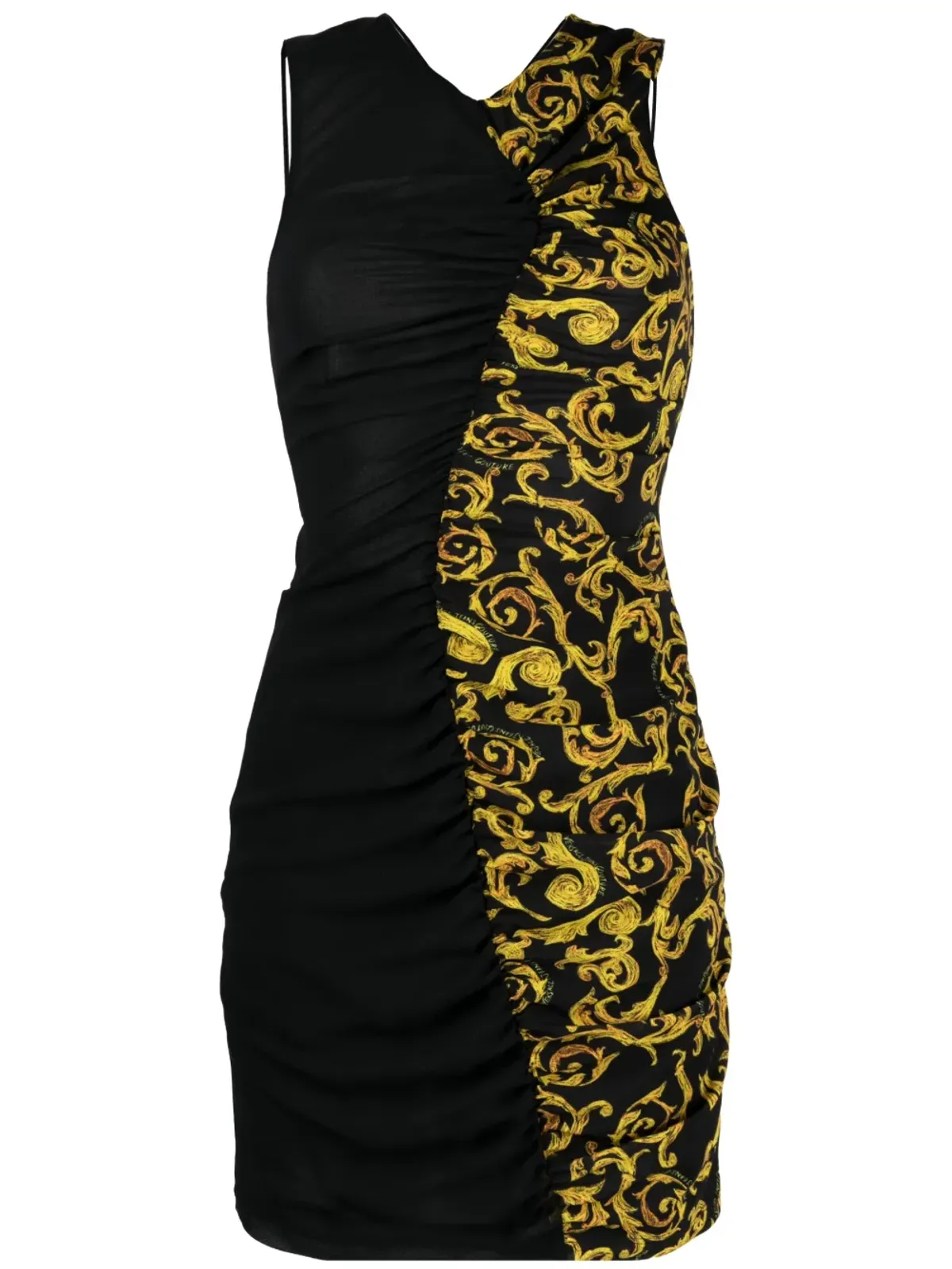 Versace Jeans Couture Sketch Couture-print ミニドレス - 画像1