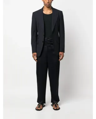 Saint Laurent シルク テーラードパンツ - サムネイル2