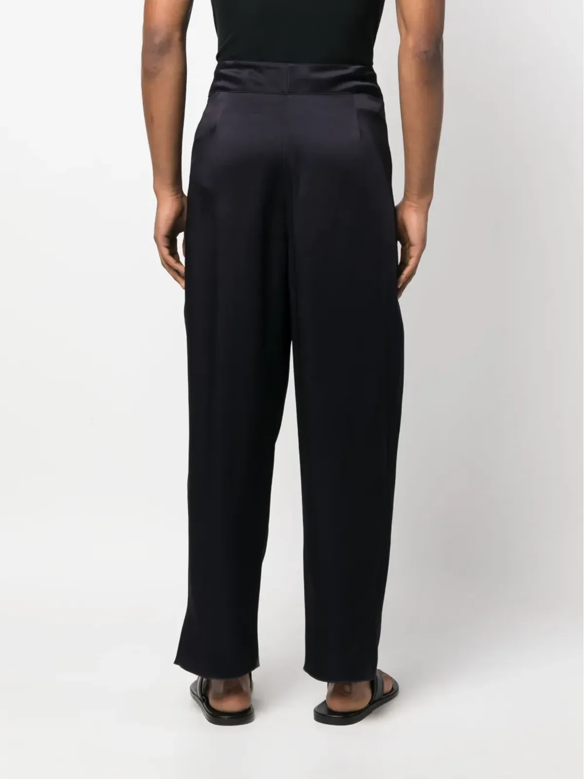 Saint Laurent シルク テーラードパンツ - 画像4