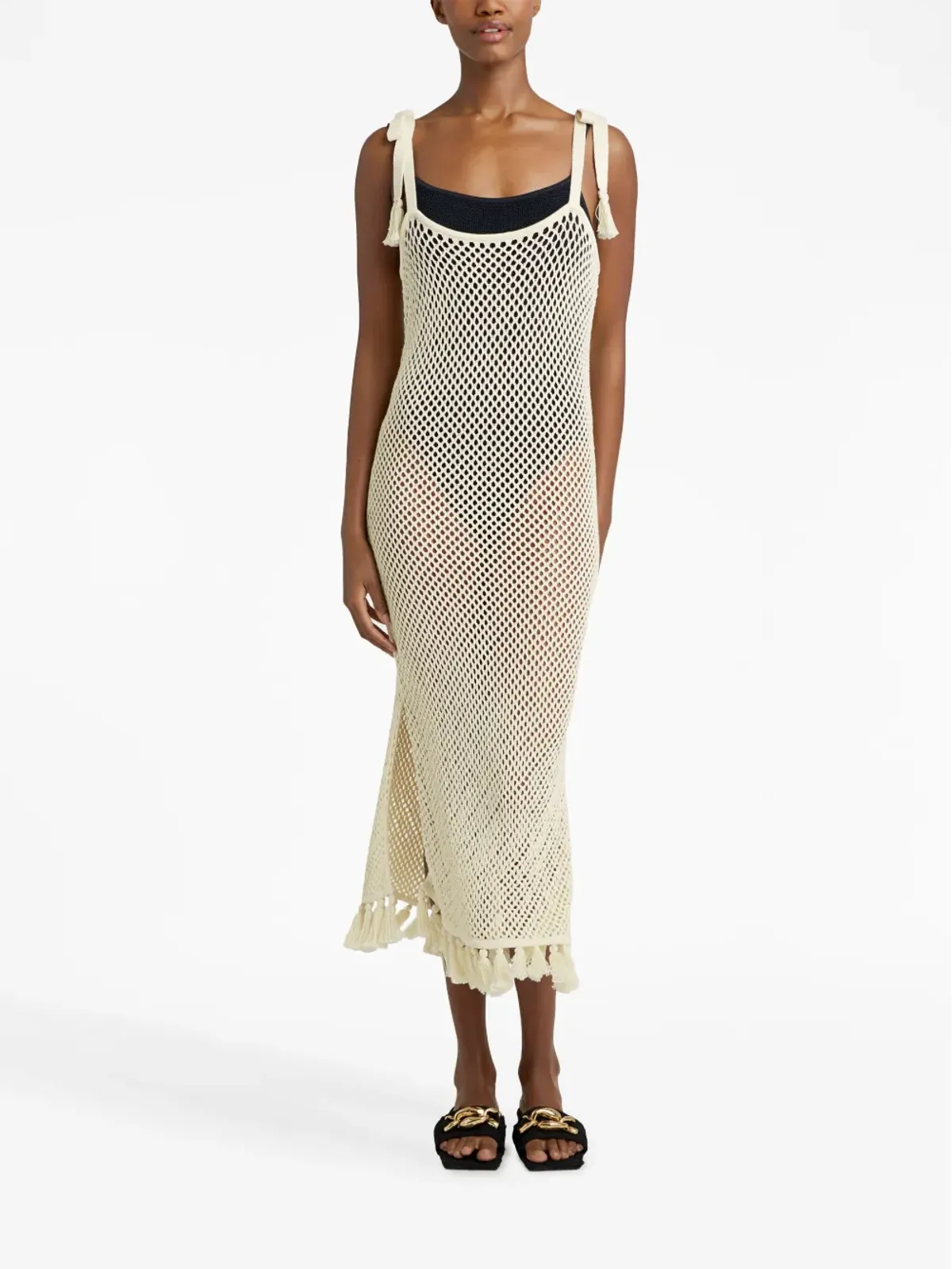 Cinq A Sept Kerry midi beach dress - 画像2
