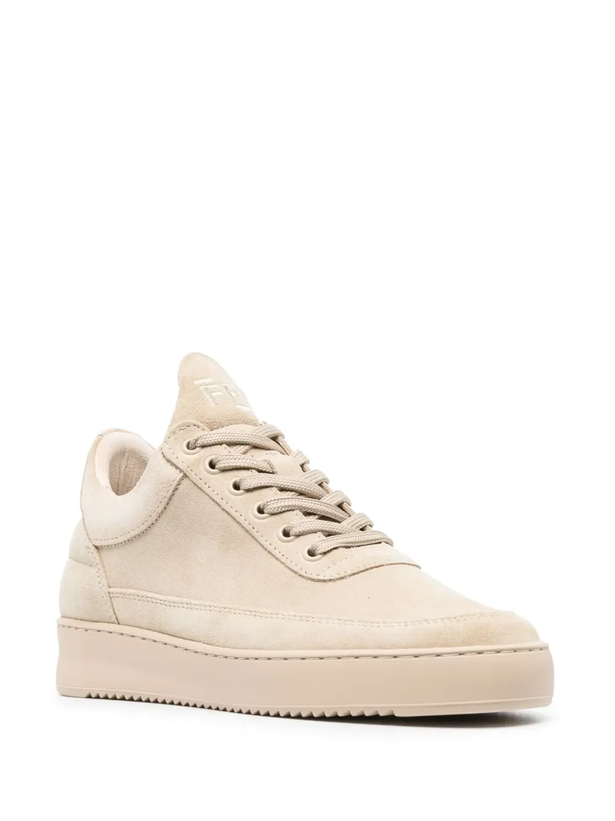 Filling Pieces ロゴ刺繍スエードスニーカー - 画像2