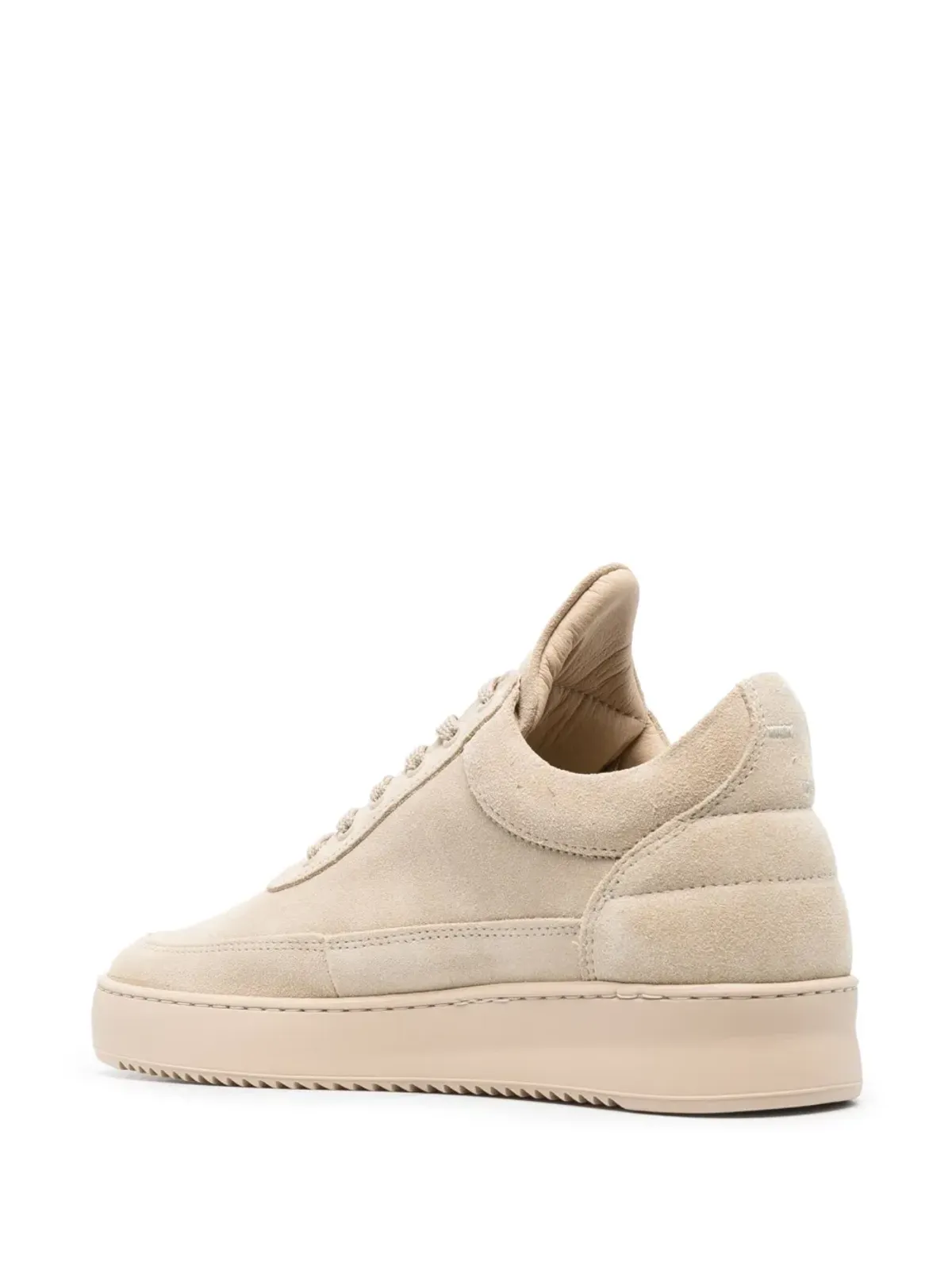 Filling Pieces ロゴ刺繍スエードスニーカー - 画像3