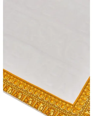Versace baroque-print trim bath mat - White - サムネイル3