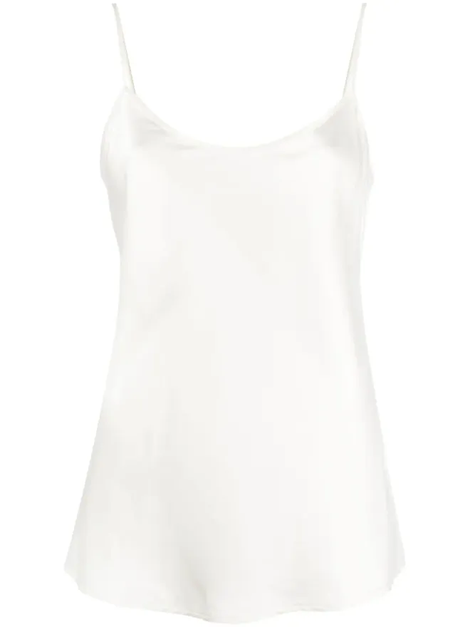 Lorena Antoniazzi Lorena Antoniazzi spaghetti-strap top - Whiteの商品画像