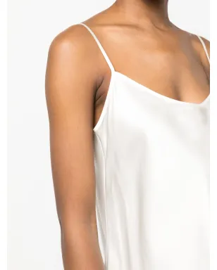 Lorena Antoniazzi spaghetti-strap top - White - サムネイル5