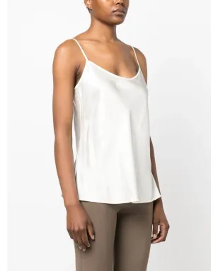 Lorena Antoniazzi spaghetti-strap top - White - サムネイル3