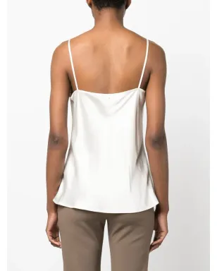 Lorena Antoniazzi spaghetti-strap top - White - サムネイル4