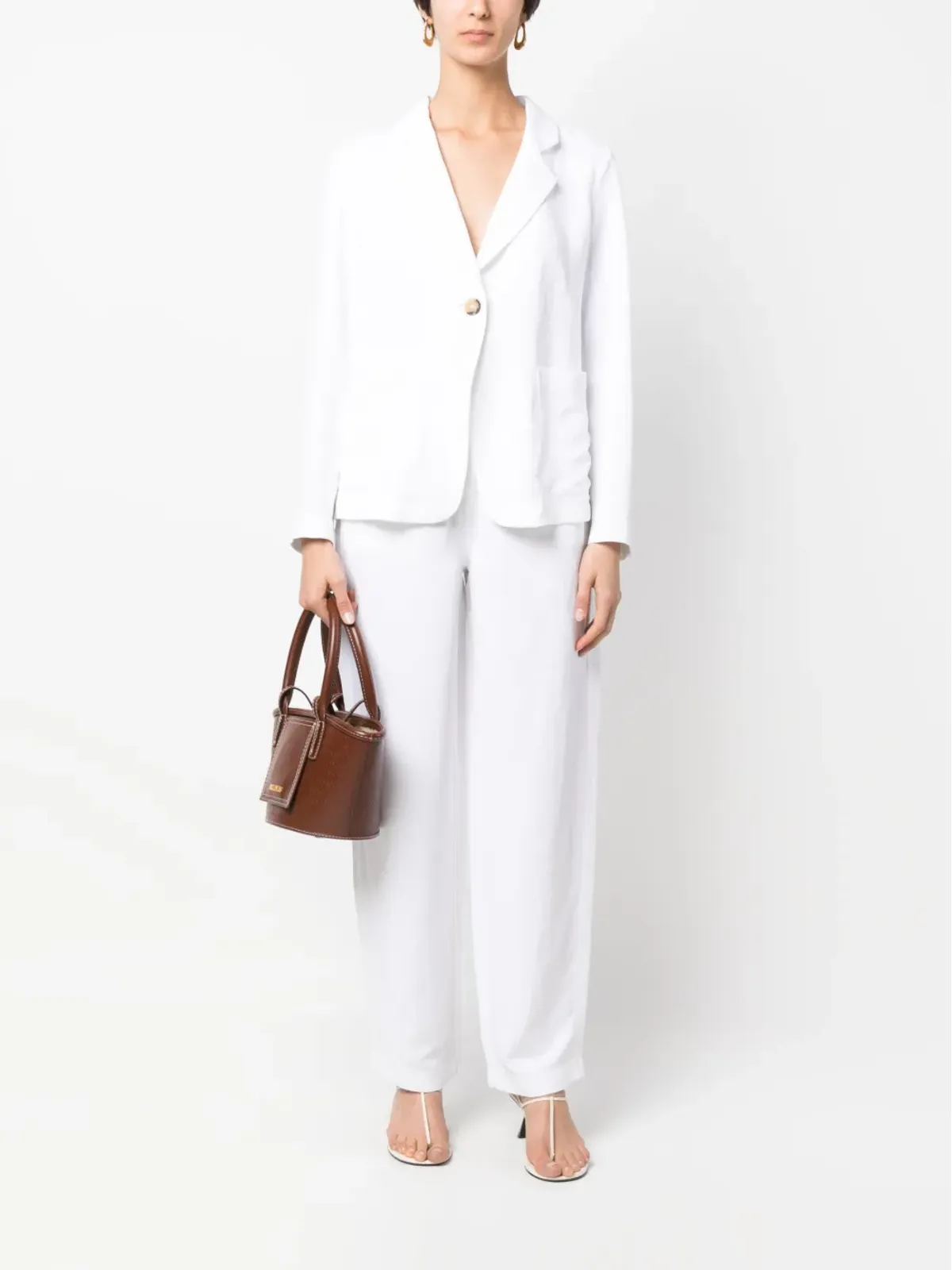 Emporio Armani カットアウトディテール ブレザー - 画像2