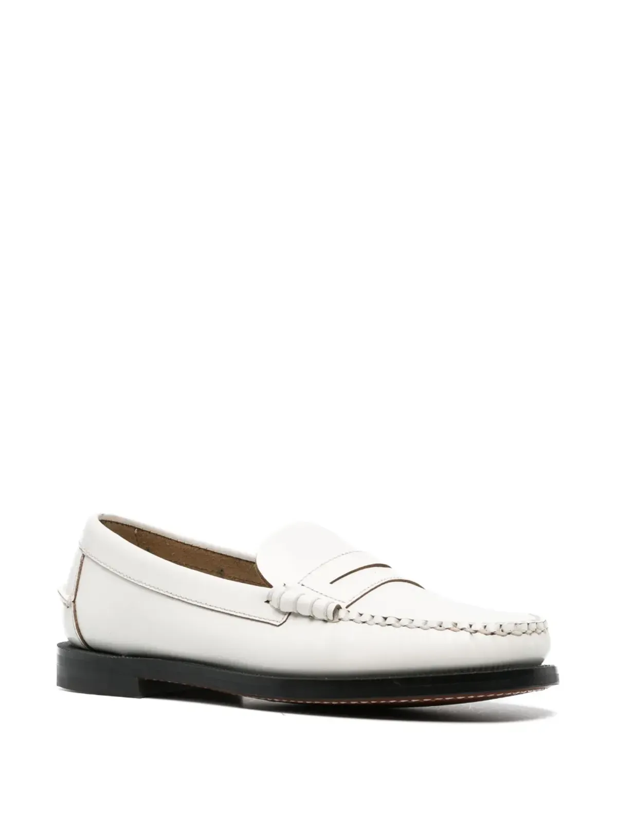 Sebago ダン ペニースロット フラットレザー ローファー - 画像2