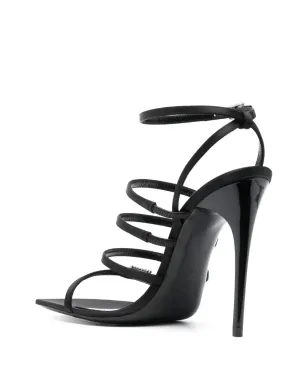 Saint Laurent Jerry silk-satin サンダル - サムネイル3