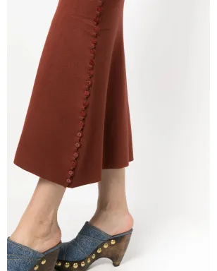 Altuzarra 長袖ニットミディドレス - オレンジ - サムネイル5
