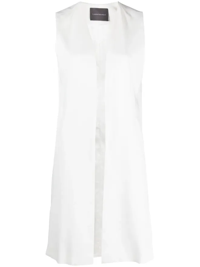 Lorena Antoniazzi Lorena Antoniazzi ノースリーブVネックコートの商品画像