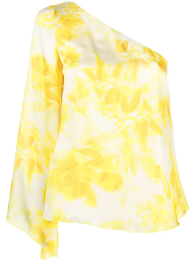 LIU JO LIU JO 花柄プリント片袖ブラウスの商品画像