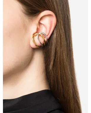 Charlotte Chesnais Daisy polished-finish earring - Grey - サムネイル2
