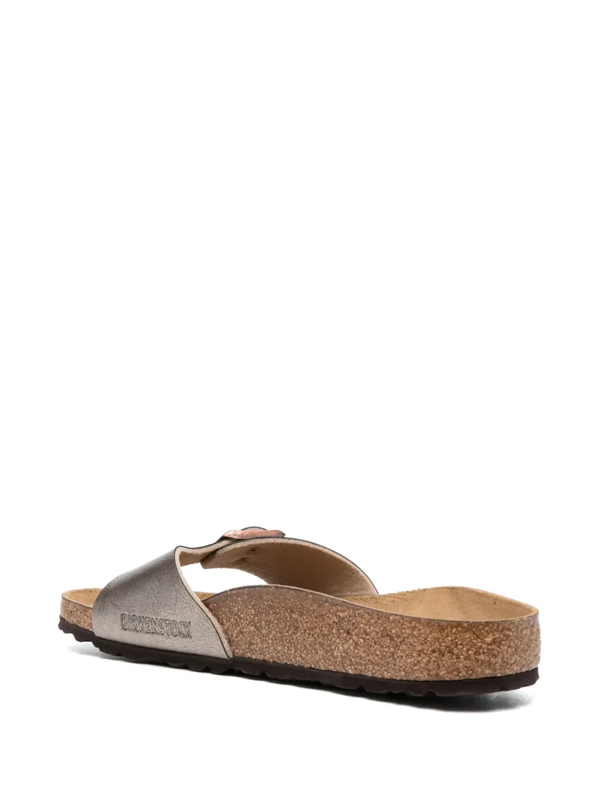 Birkenstock Madrid メタリックエフェクト レザー サンダル - グレー - 画像3