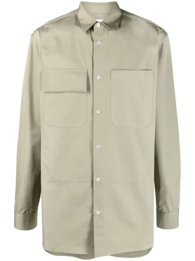 Jil Sander Jil Sander 長袖ボタンアップシャツの商品画像