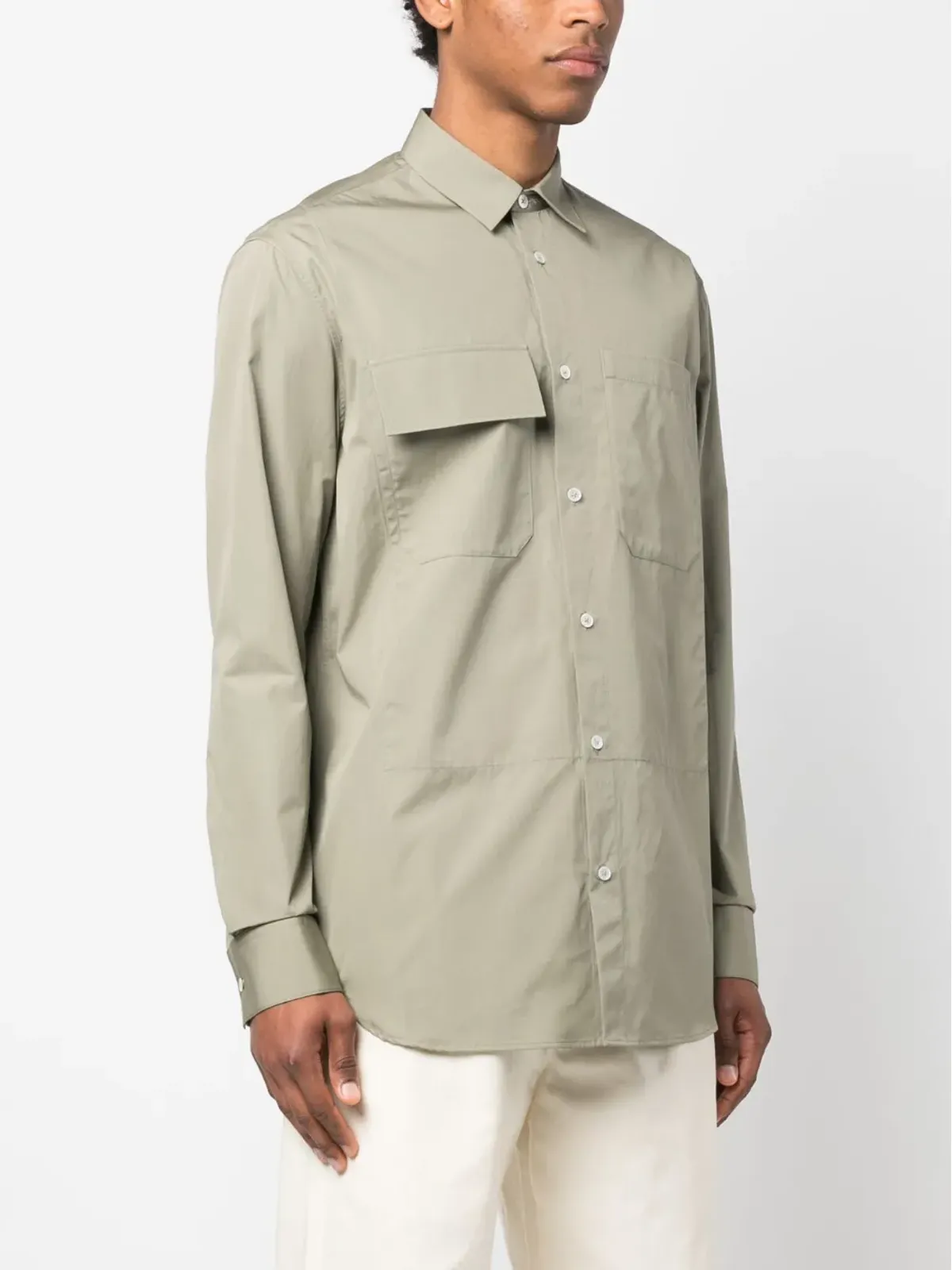 Jil Sander 長袖ボタンアップシャツ - 画像3